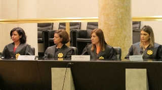 Las nuevas magistradas de adscripción territorial de Madrid han tomado posesión en el Tribunal Superior de Justicia madrileño
